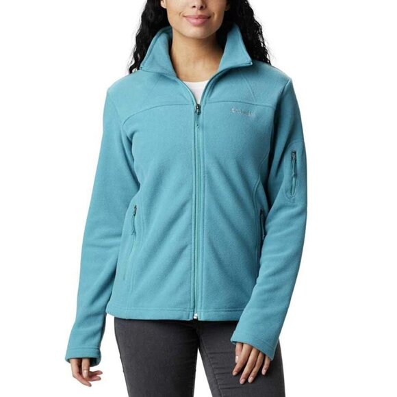 Columbia Women's Fast Trek II Fleece Jacket Canyon Blue Size M - Picture 1 of 6